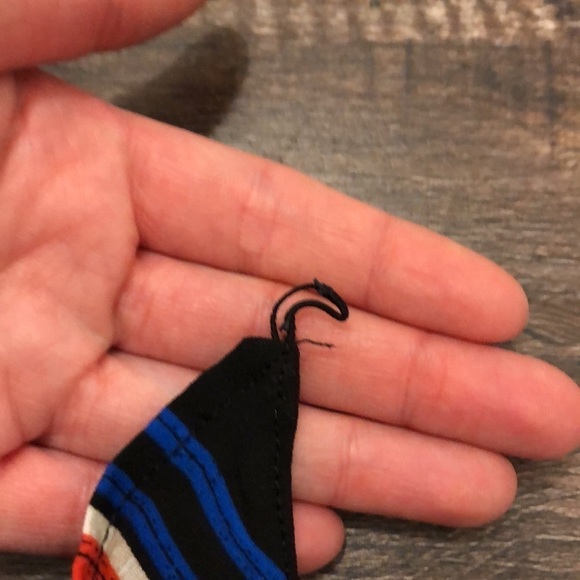 LUSH Stripe Wrap Crop Top - Picture 9 of 13